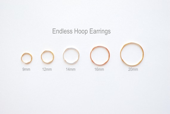 Infinity Hoop Earring