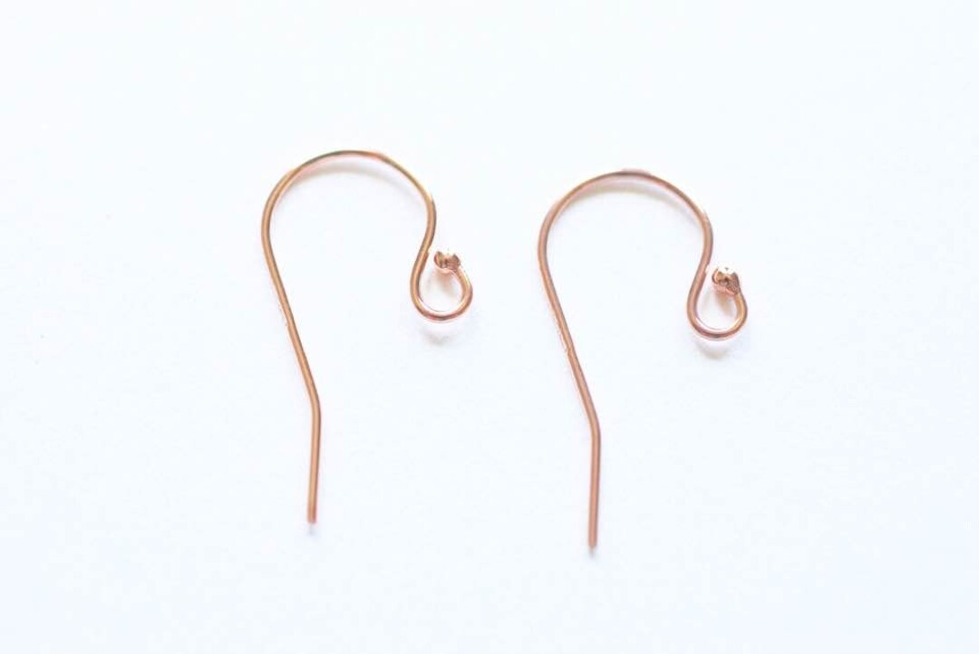Rose gold ear wires Clearance