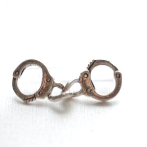 Sterling Silver manette-925 Sterling Silver manetta fascino-partner in collana bracciale crimine, Sterling Silver Charms ingrosso