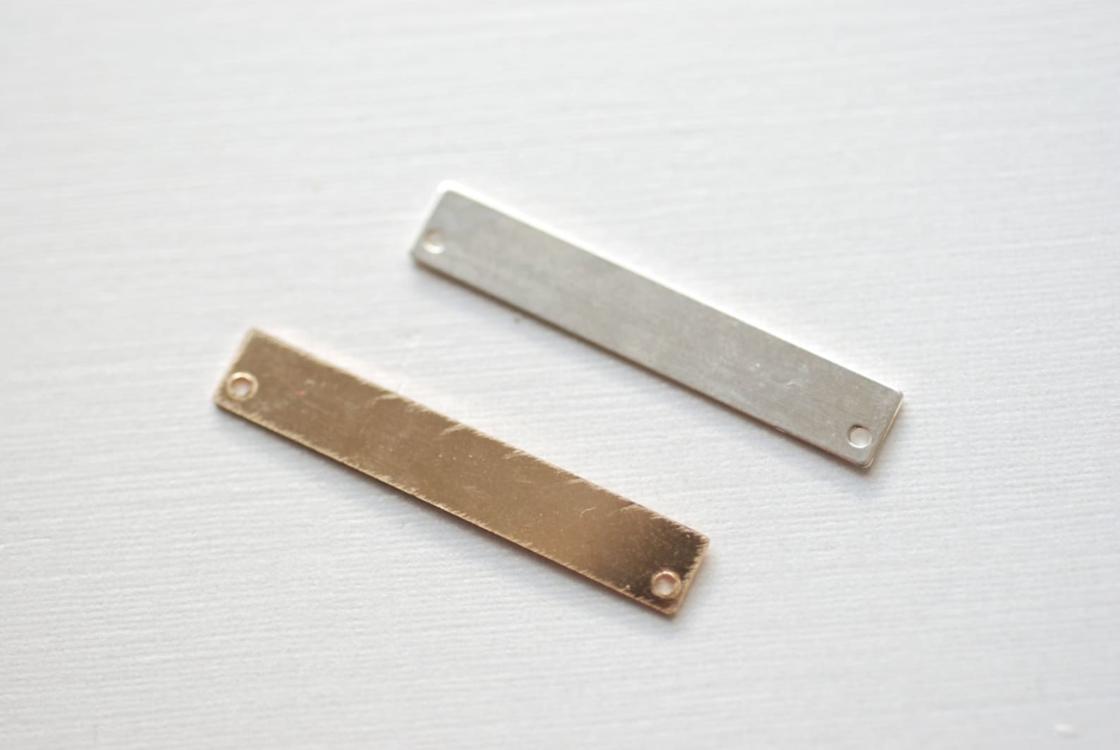 14K gold filled blank bar Stamping Bar Gold Connector Bar Etsy