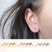 Zig zag Ear Crawlers- Sterling Silver Wave Ear Crawlers Climbers, Chevron Ear Climbers, Snake Ear Climber, Ear Jackets, Geometric earrings 