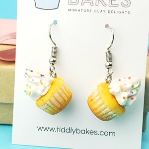 Confetti Cupcake Earrings