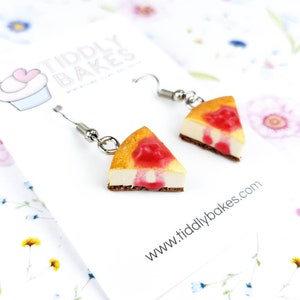 Cherry Cheesecake Earrings