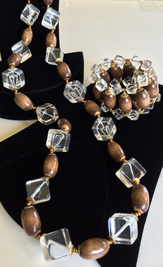 Gorgeous Miriam Haskell Necklace Bracelet Set~Luci