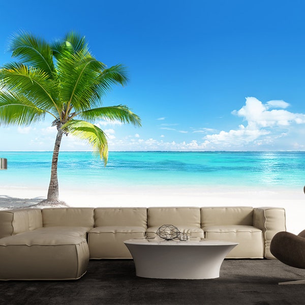 Beach Wall Decal Etsy