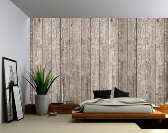 Natural Wood Texture Large Wall Mural Self-adhesive Vinyl | Etsy