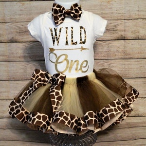 Birthday tutu outfit, 1st Birthday, first birthday, Girls 1st Birthday, Wild ONE, Birthday tutu, One birthday outfit, Leopard birthday