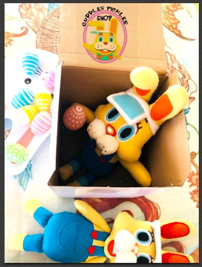 Zipper the Bunny Animal Crossing Plush Etsy