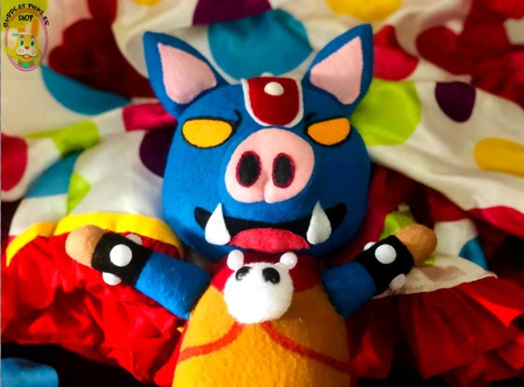 Ganon Animal Crossing Version Plush Etsy