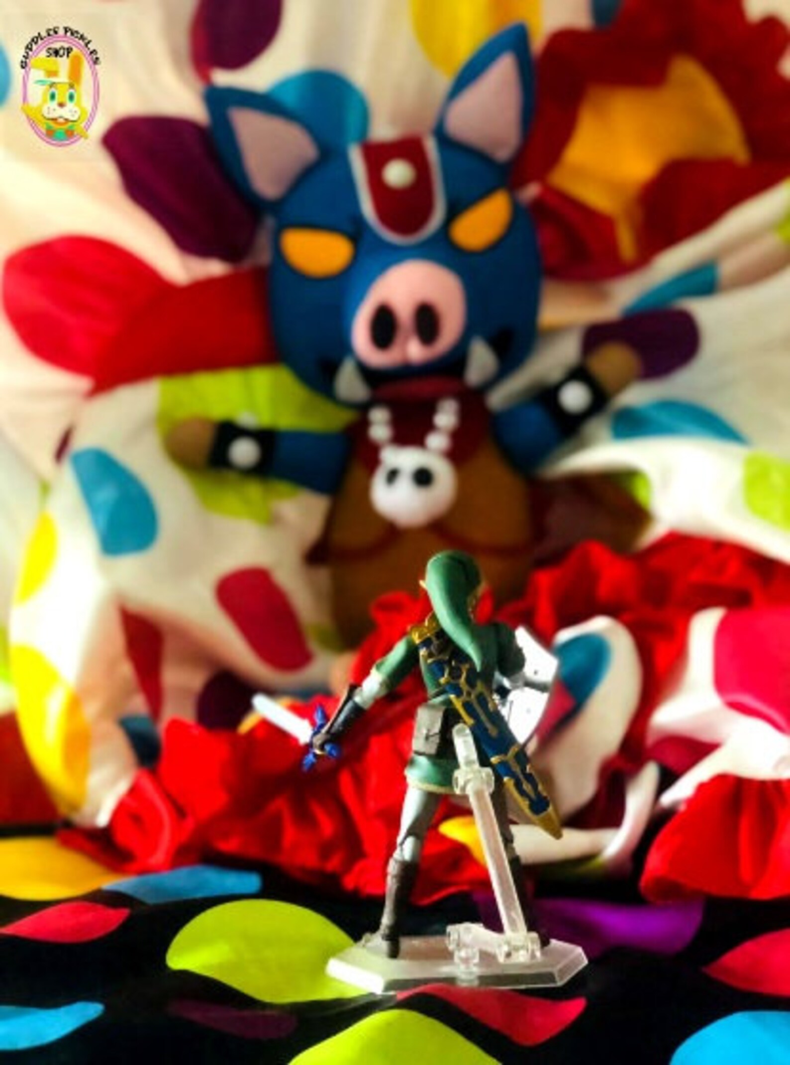 Ganon Animal Crossing Version Plush Etsy