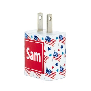 Flag Phone Charger - Travel Essentials - Apple Certified - USB - USB Charger - USB Chargers - iPhone Cable