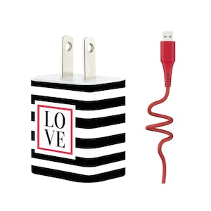 Love Charger Gift Set | USB Charger | Type C | Portable Charger | Valentine Gift for anyone