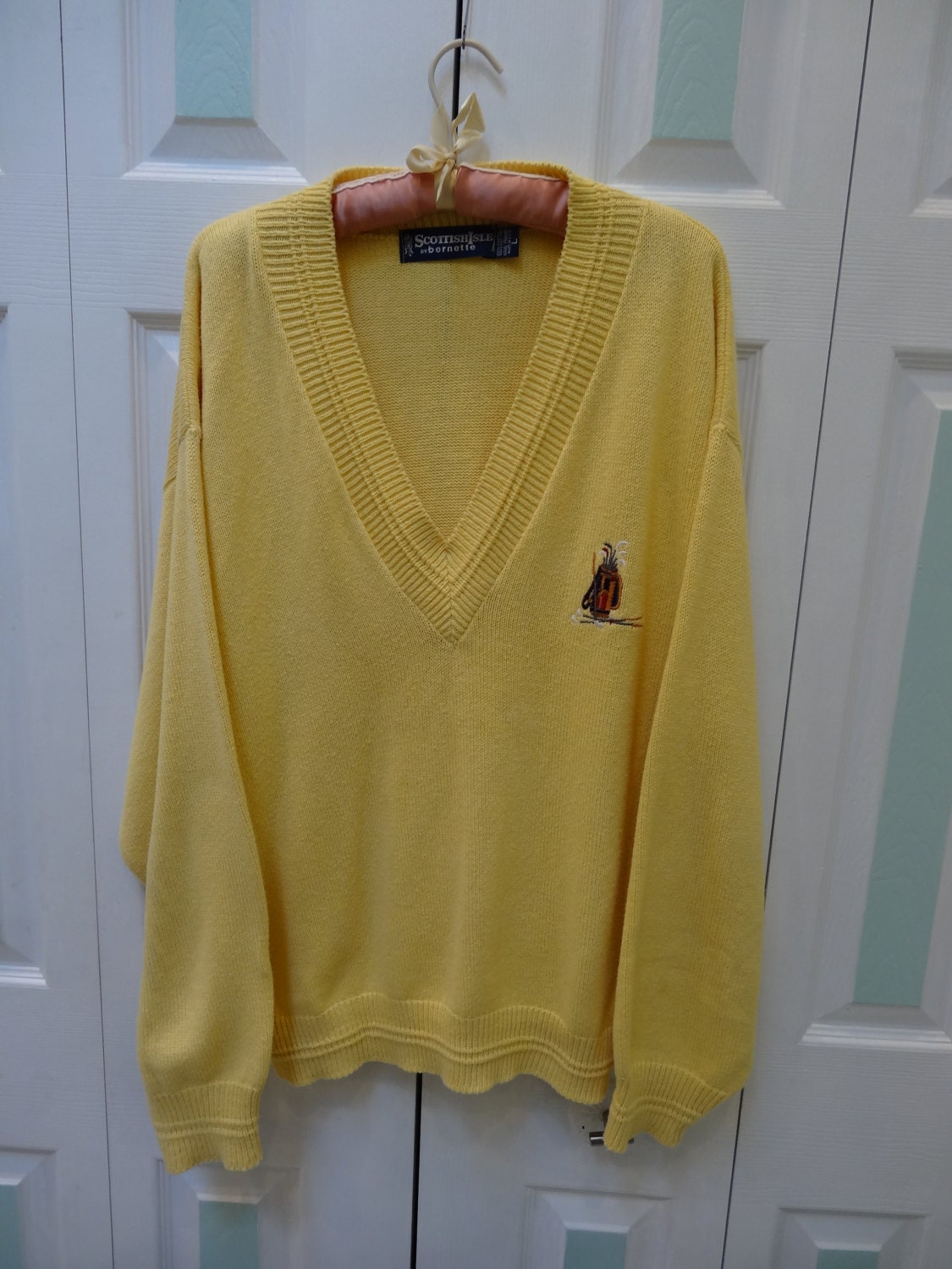 YELLOW GOLF SWEATER Sale Item All 