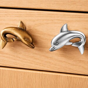 Bouton de porte ou de tiroir "Dauphin"