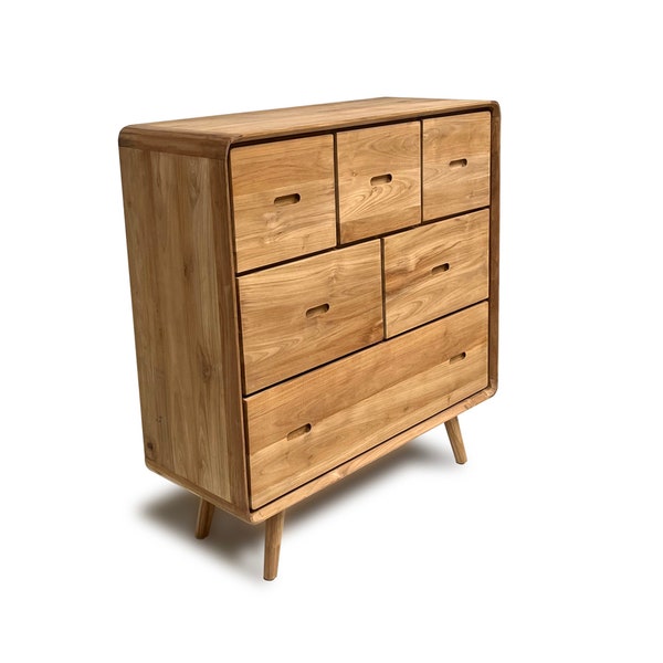 Commode Style Scandinave - 6 tiroirs