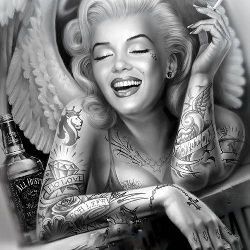 Marilyn Monroe  Skullspiration