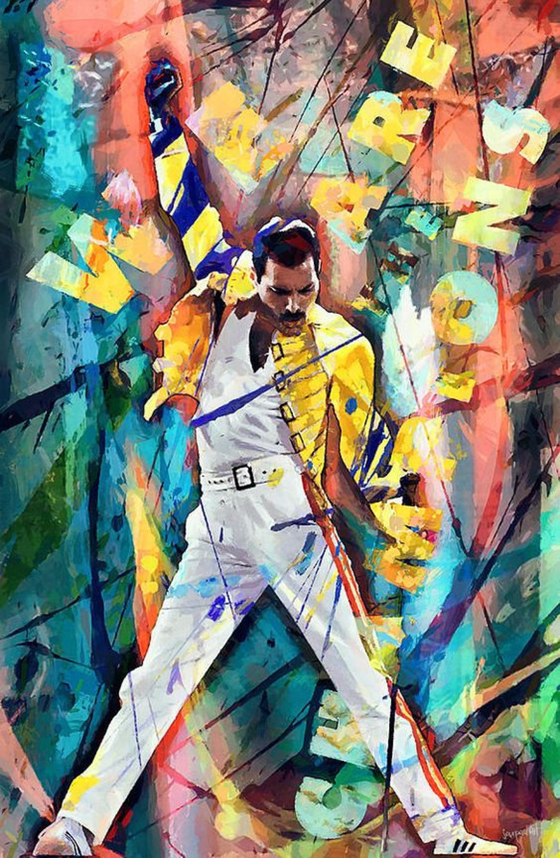 Bild Freddie Mercury: A Masterpiece of Art and Music
