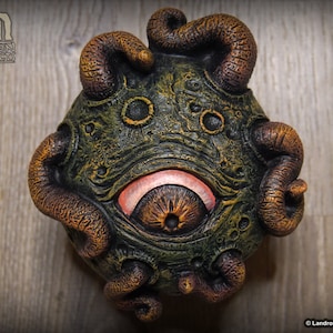 Alien Monster Sci-fi Wall Sculpture Relief Hermaeus Mora Shuma Gorath - Planitofagos Gargantua - The Planet Eater - Full Color Edition