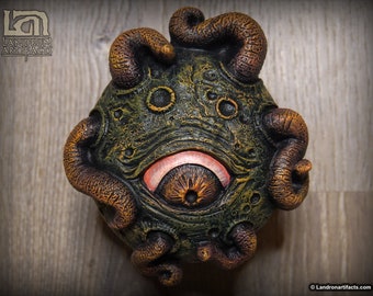 Alien Monster Sci-fi Wall Sculpture Relief Hermaeus Mora Shuma Gorath - Planitofagos Gargantua - The Planet Eater - Full Color Edition