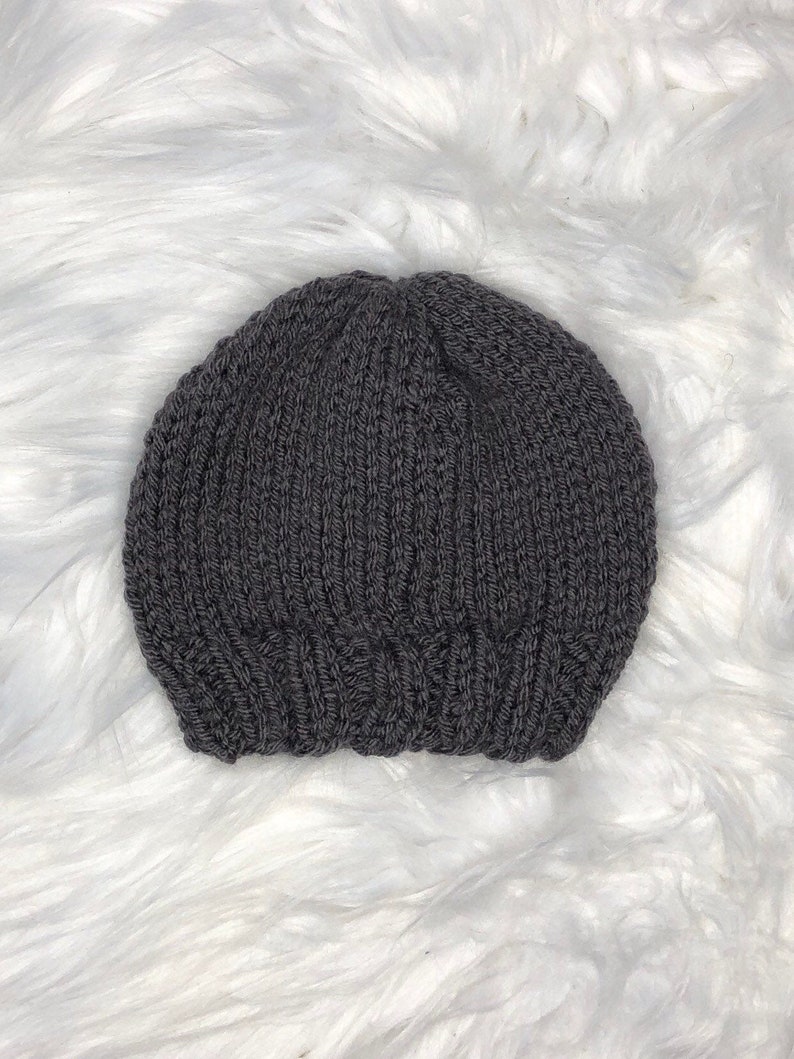 The Lennox Newborn Infant Knit Beanie Three Months The Neutral Collection