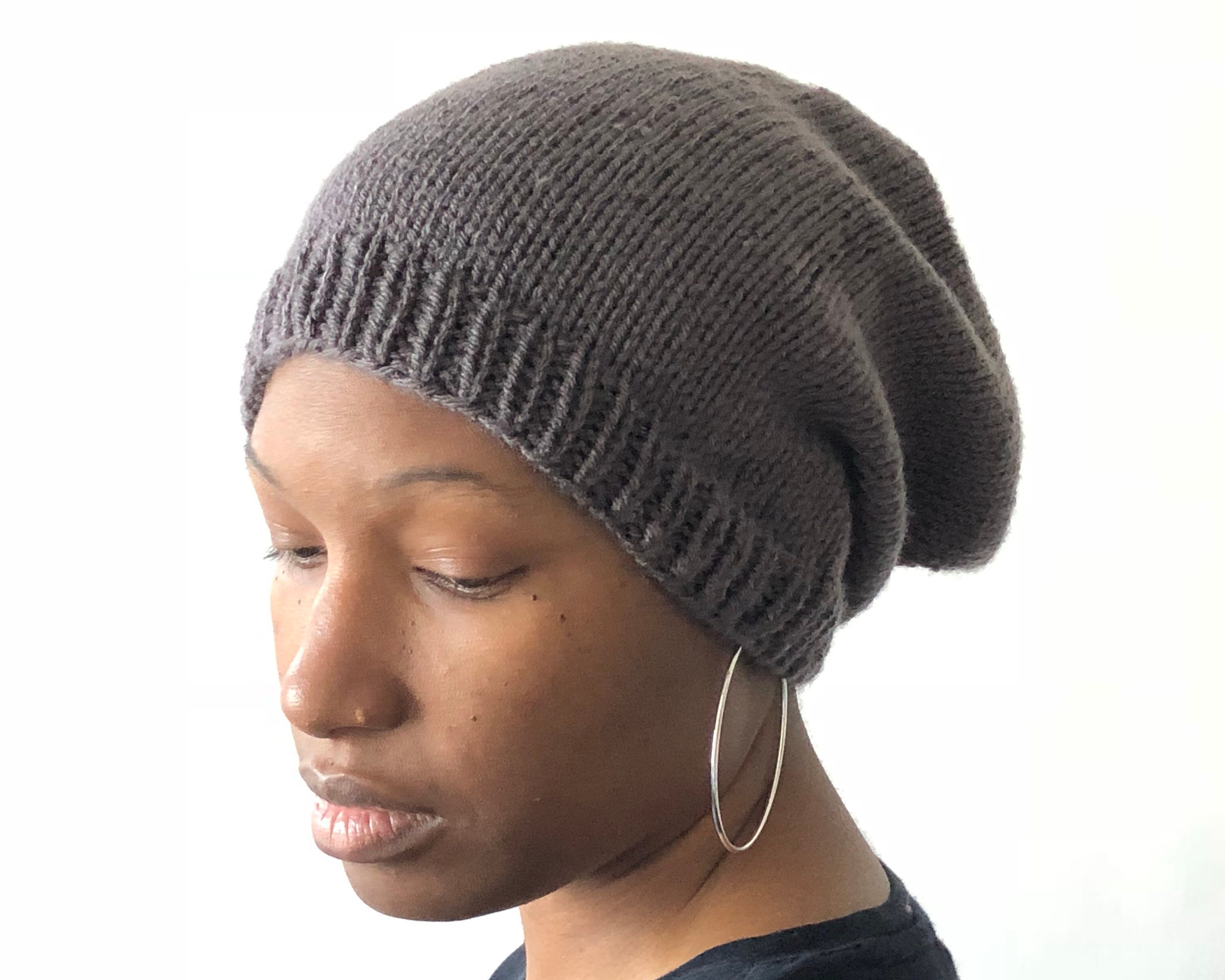 oversized knit beanie hats