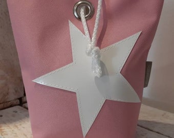 Türstopper, eigenes Design, maritimer Stil, Stern, rosa, Geschenk, Einweihung, handgemacht