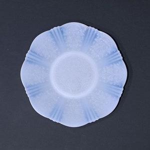 Macbeth Evans American Sweetheart Monax Vintage 1930&#39;s 12” Milk Glass Salver Chop Serving Plate