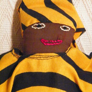 Vintage Collectible African American Handmade Doll