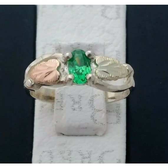 Black hills gold online emerald ring