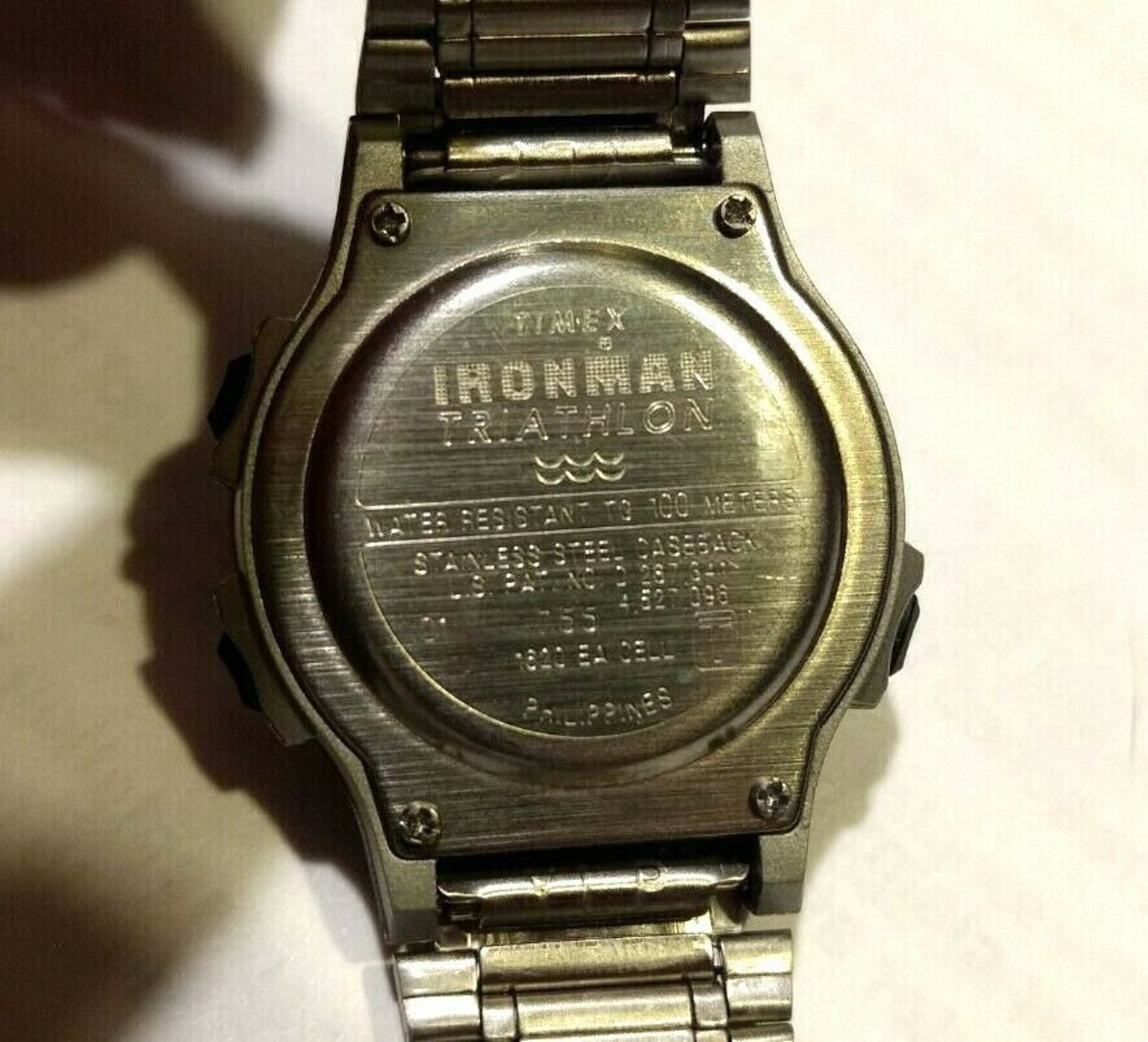 vintage timex ironman triathlon watch