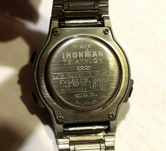 New Vintage Timex Ironman Triathlon Wrist Watch Indiglo - Etsy