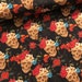 Skull & Roses Digital Fabric 100% Cotton Material **sold per fat quarter**