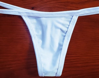 Bridal Thong Gift Ideas for Bride Panties Sexy Wedding Underwear Honeymoon Lingerie Shower White Thongs for Women