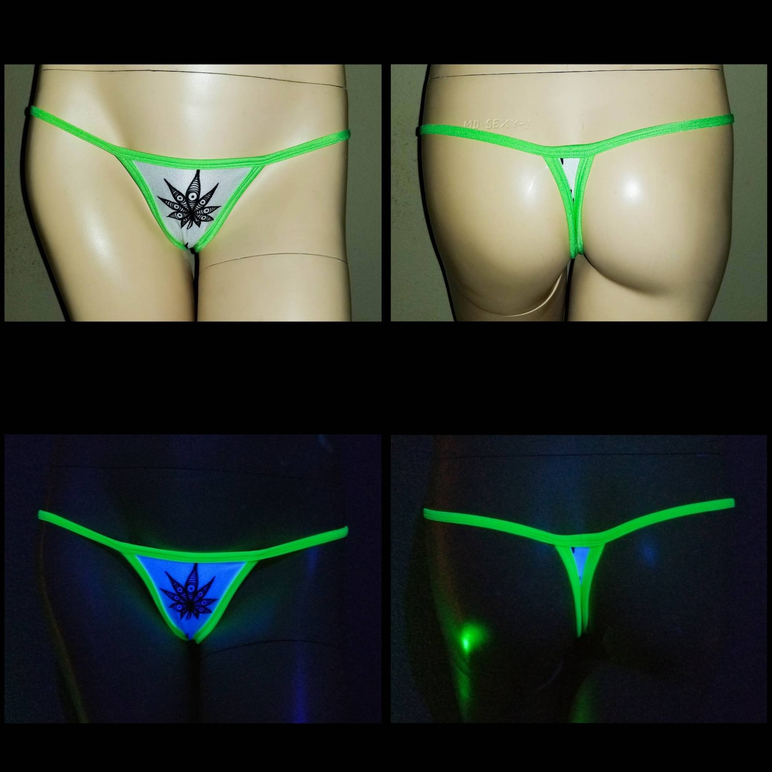 Stoner Girl Micro Thong Extreme Micro Bikini Rave Wear 1 - изображение 
