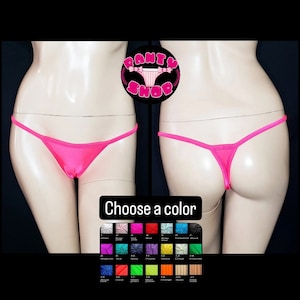 Sexy Hot Lingerie Micro G-String Thong Panties for Women Dance Underwear