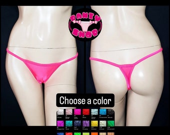 Sexy Hot Lingerie Micro G-String Thong Panties for Women Dance Underwear