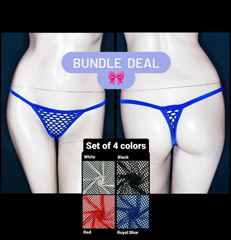 Sexy birthday gift for her. Fishnet panties pack.