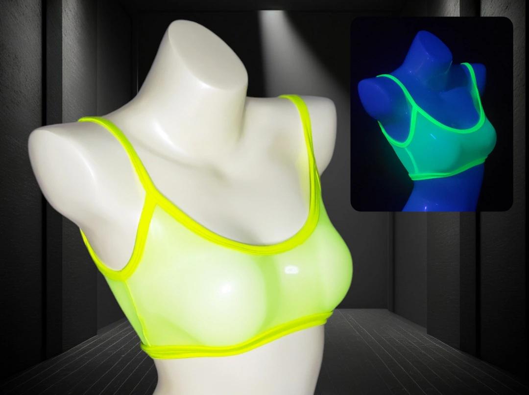 fluorescent bralette