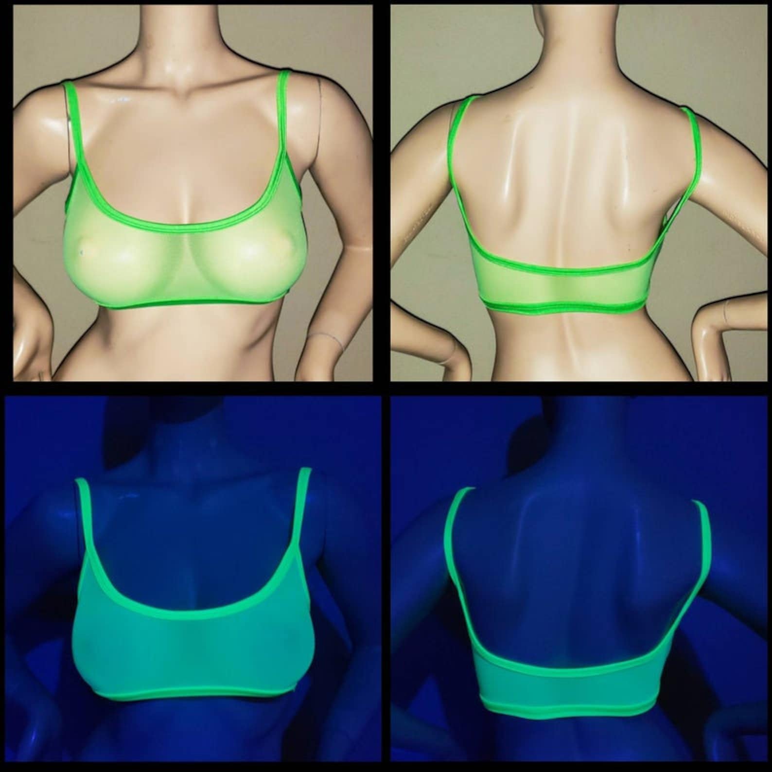 Clear See Through Bikini