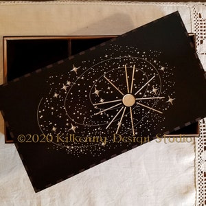 XVIIe l'étoile porte-cartes de tarot 3, boîte à bijoux pour femme cadeau unique pour les meilleures amies, cadeau de sorcellerie pour elle, boîte de cartes de tarot en bois
