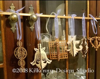 Christmas Holiday 3D ornaments