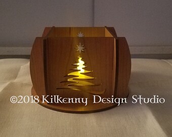 Christmas Holiday Tree - Candle Holder