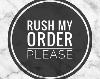 Rush my Order Fee