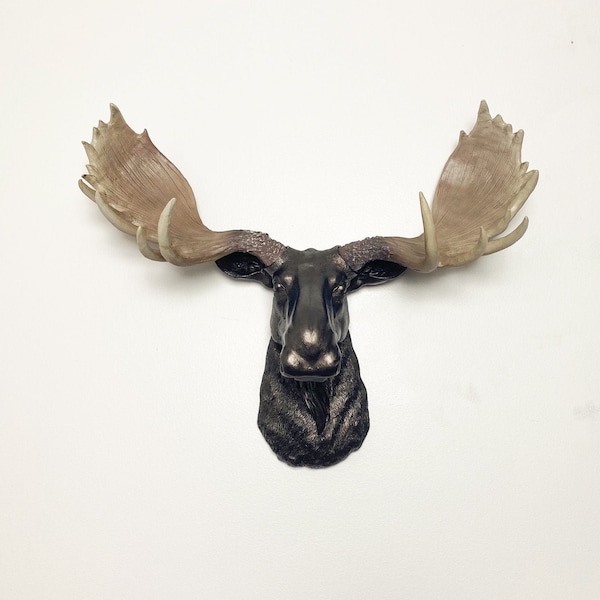 Resin Moose Head Etsy