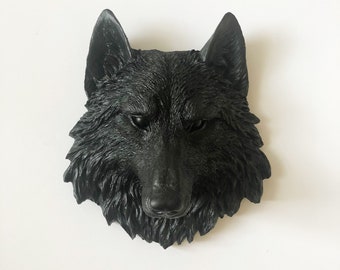 Wolf Head Wall Mount - Etsy