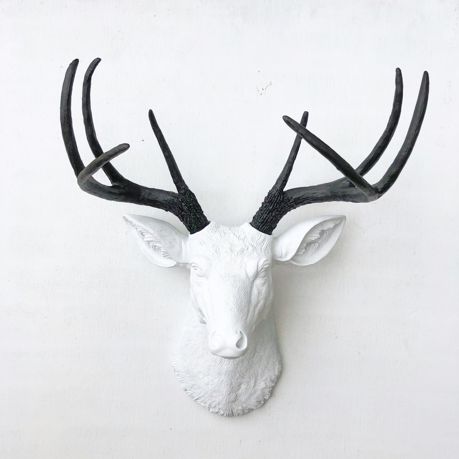 ANY COLOR or WHITE Faux Taxidermy Deer Head Wall Mount Buck - Etsy Sweden ANY COLOR or WHITE Faux Taxidermy Deer Head Wall Mount Buck - Etsy Sweden