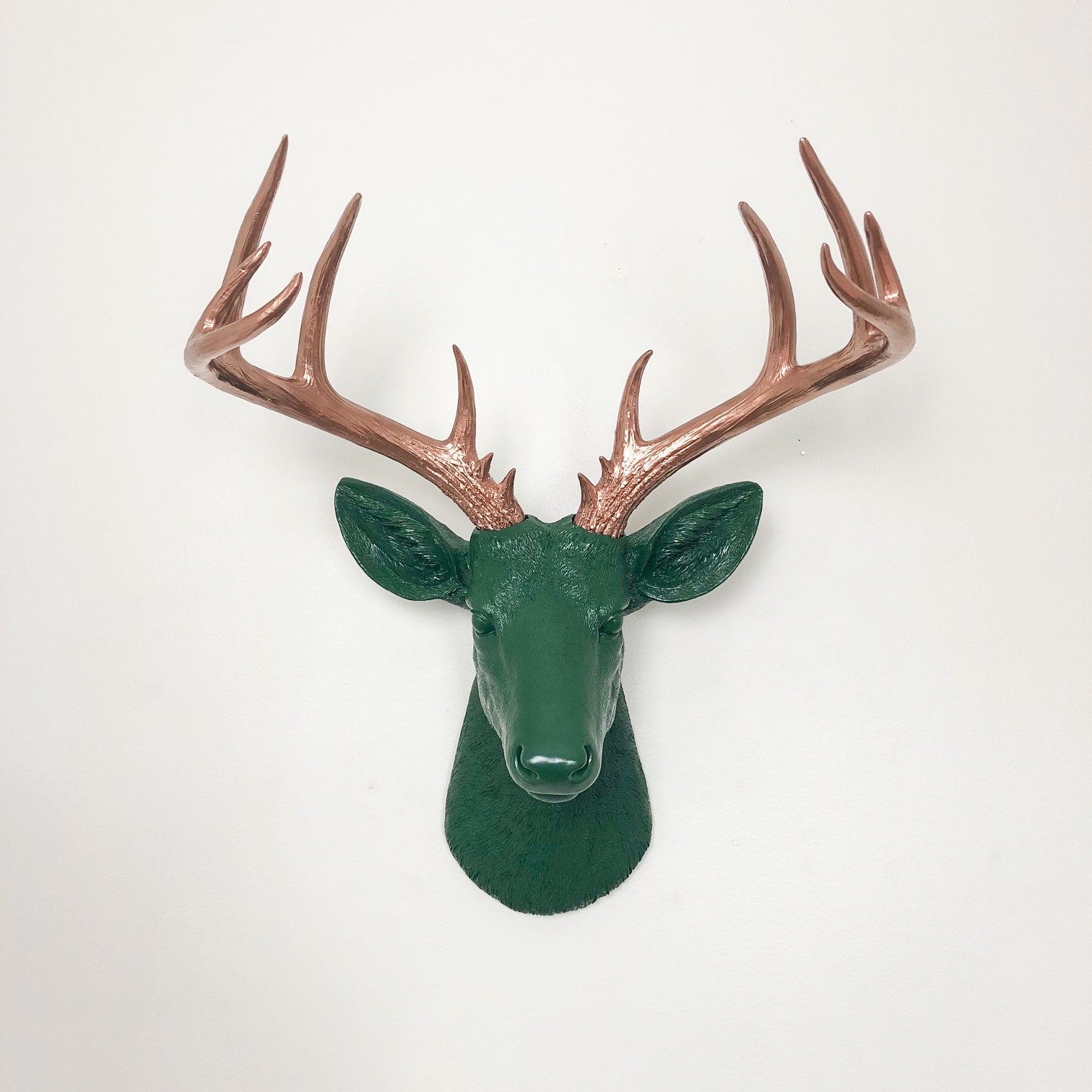 Home Accessories EDNFQ Stag Head Wall Mount Animal Heads Wall