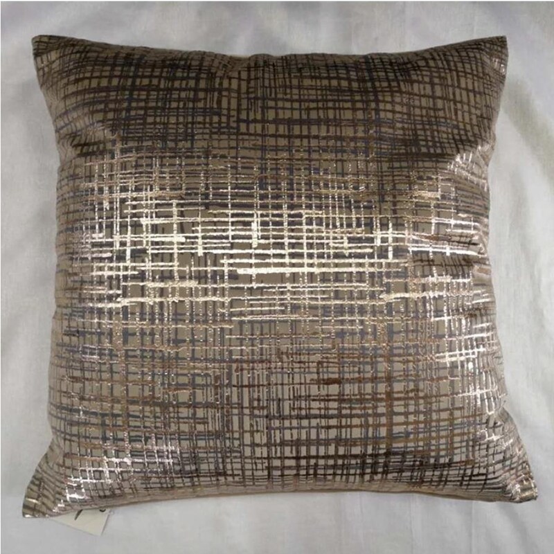 Metallic Gold Pillow - Etsy
