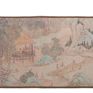 Gorgeous Cabilock Absorbent Cotton Tea Towel - Chinese Zen Style Kitchen Dish Towel