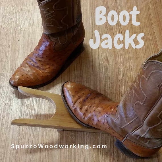 Handmade Boot Jack Accessory to Remove Cowboy Boots, Great